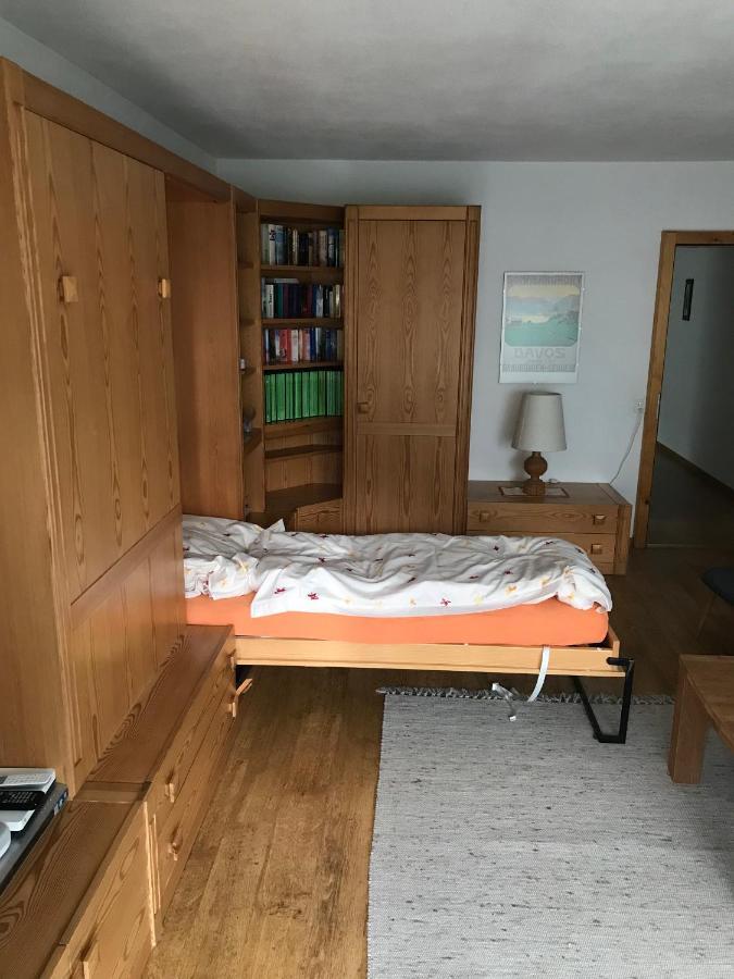 Ferienwohnung in Davos Exterior foto