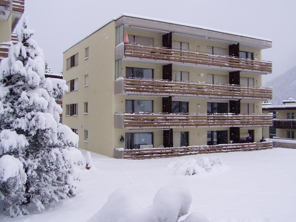 Ferienwohnung in Davos Exterior foto