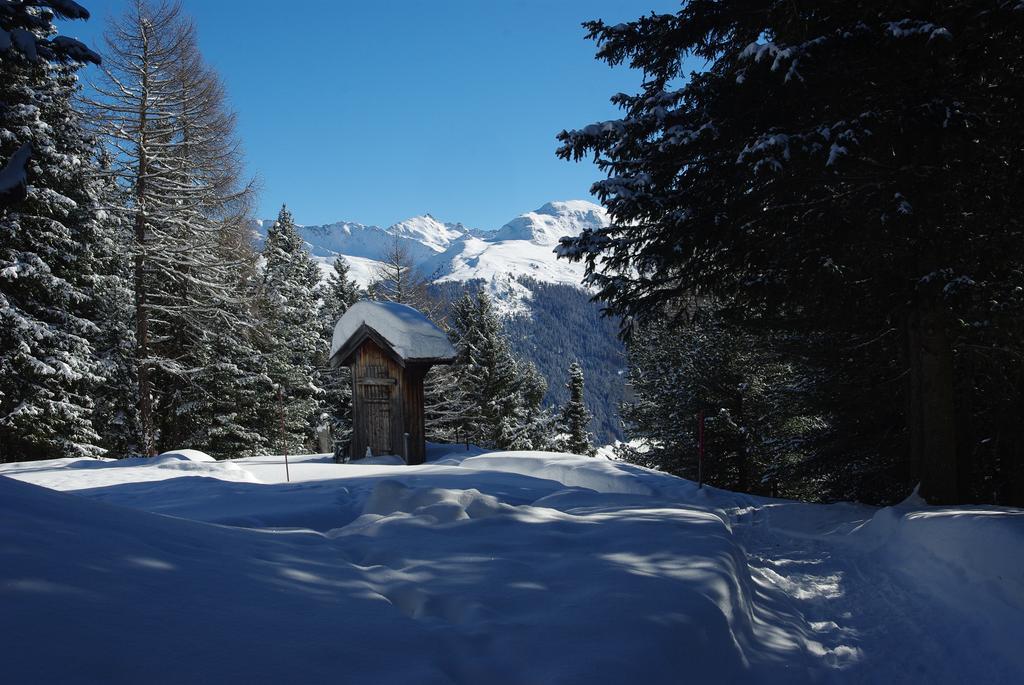 Ferienwohnung in Davos Exterior foto