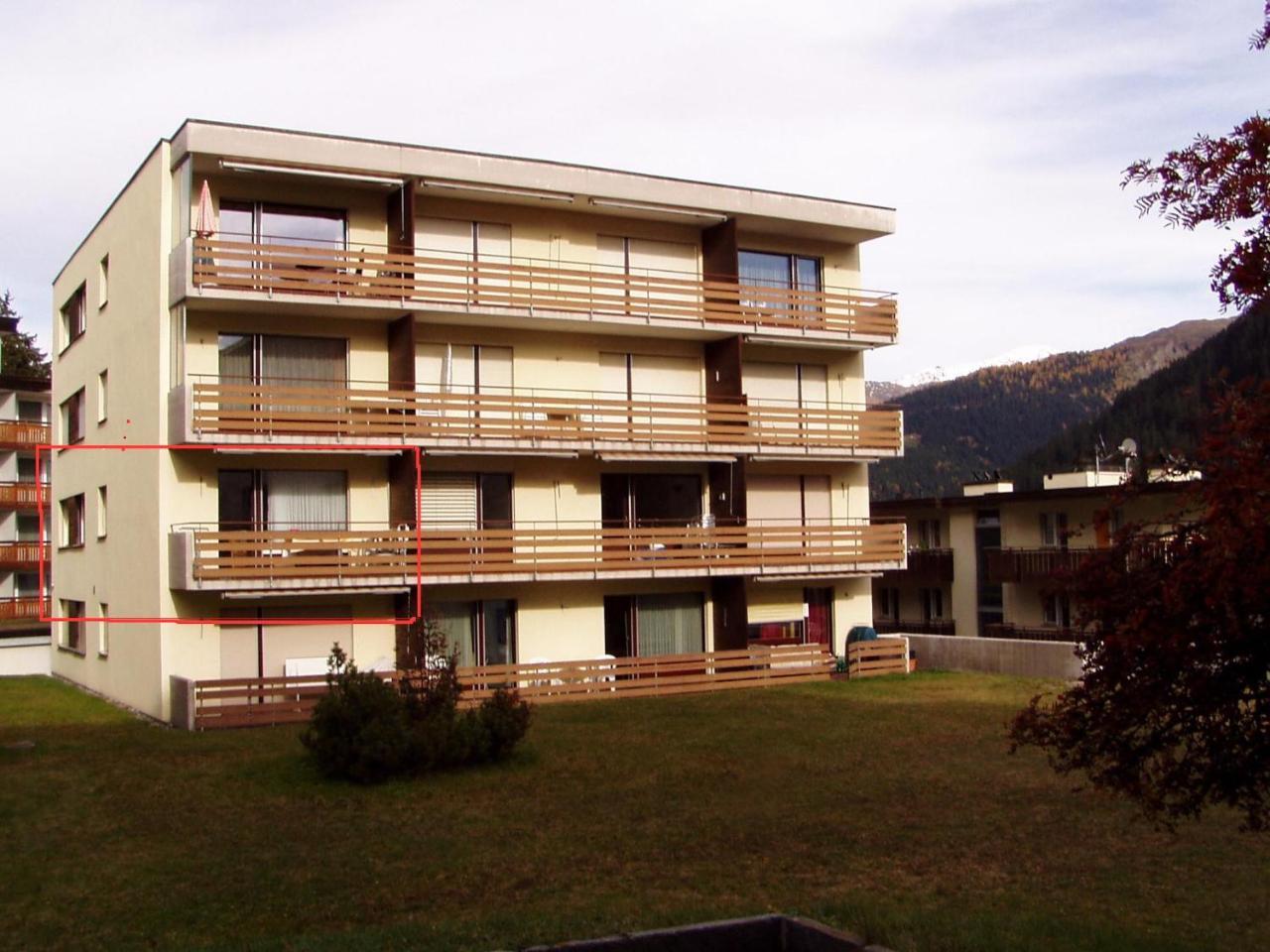 Ferienwohnung in Davos Exterior foto